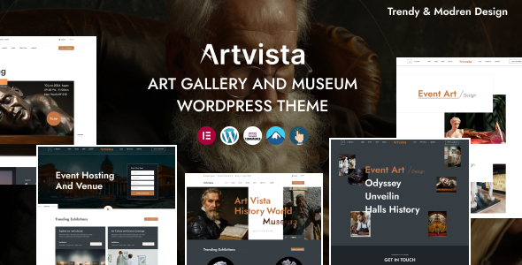 Artvista - Art Gallery & Museum WordPress Theme Logo